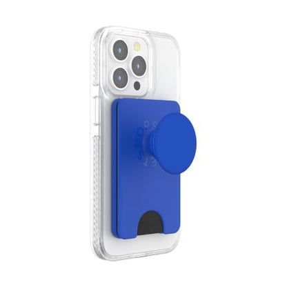 PopSockets Phone Wallet for MagSafe with Grip- Cobalt - color: Cobalt, style: MagSafe
