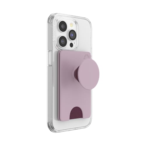 PopSockets Adhesive Phone Wallet with Grip- Blush Pink - color: Blush Pink, style: Adhesive