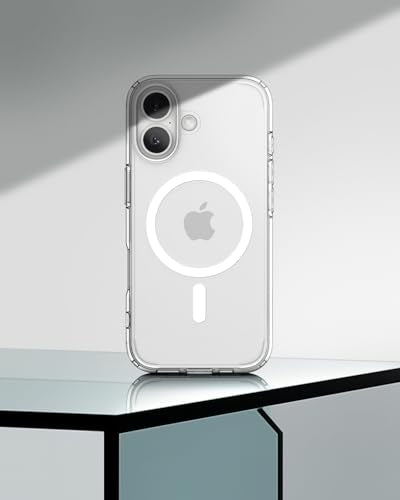 Spigen for iPhone 17 Case, Ultra Hybrid MagFit [TPU Covered Camera Control] [Anti-Yellowing] [Compatible with Magsafe] - Clear - color: Clear, size: iPhone 17