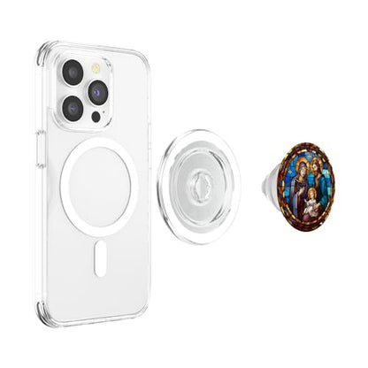 Christian Religious Christian Believer Christianity Jesus PopSockets PopGrip for MagSafe - style: Magnetic PopGrip