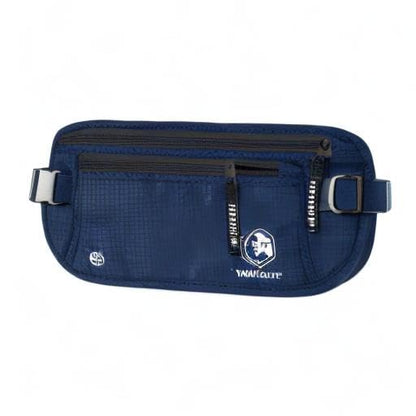 VENTURE 4TH Travel Money Belt, RFID Blocking Passport Holder - Navy Blue - color: Navy Blue