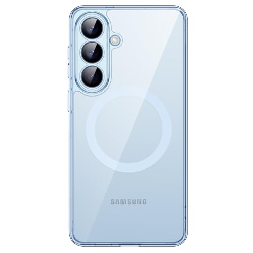 JETech Magnetic Case for Galaxy S26, Compatible with MagSafe, Sky Blue | Full Camera Lens Protection, Shockproof Protective Phone Cover, Scratch Resistant Clear Back - color: Sky Blue, size: Galaxy S26