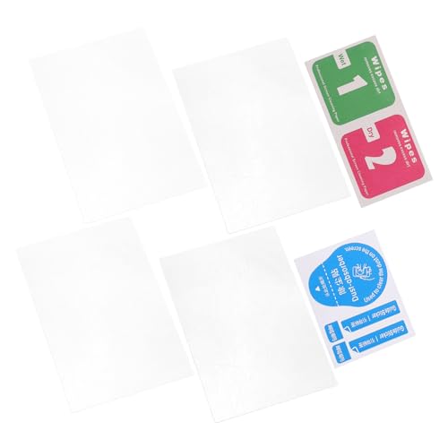 ABOOFAN 4pcs Tempered Glass Camera Lens Protectors for Compatible Anti-scratch High Transparency Screen Covers with Installation and Edge Peel Resistance