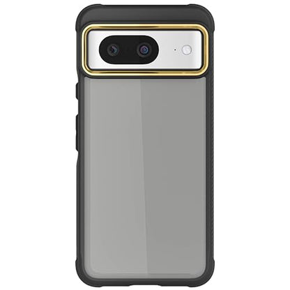 Ghostek Covert Clear Pixel 8 Case - Shockproof Silicone, Compatible with Wireless Charging, Slim Protective Phone Cover (6.2 Inch, Black) - color: Black [Limited Edition], size: Pixel 8