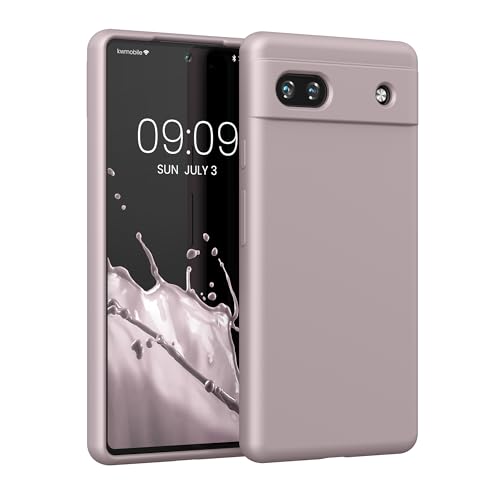 kwmobile Case Compatible with Google Pixel 6a Case - TPU Silicone Phone Cover with Soft Finish - Purple Cloud - color: Purple Cloud, size: Pixel 6a