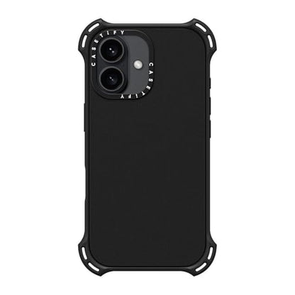 CASETiFY for iPhone 16 Case - Bounce Compatible with MagSafe Matte Black | Shockproof | 21.3 ft. 6X Military Grade Drop Protection | Matte Black - color: Matte Black, size: Iphone 16 (6.1")