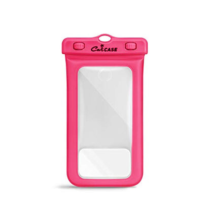 CaliCase XL Waterproof Floating Case - color: Pink