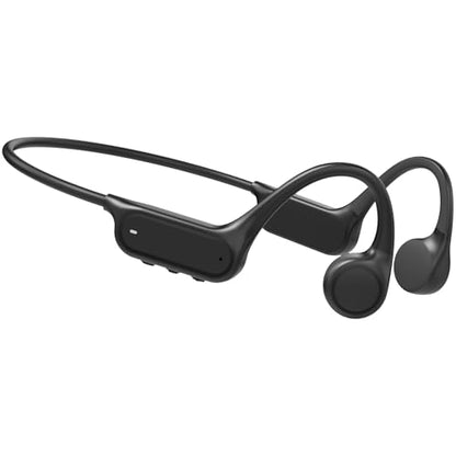 Haowolf Bone Conduction Headphones, 2026 Bluetooth 5.4 Open Ear Headphones with Mic, IPX8 Waterproof Swimming Headphones with 10H Playtime, 27g Lightweight Design Wireless Headset for Running
