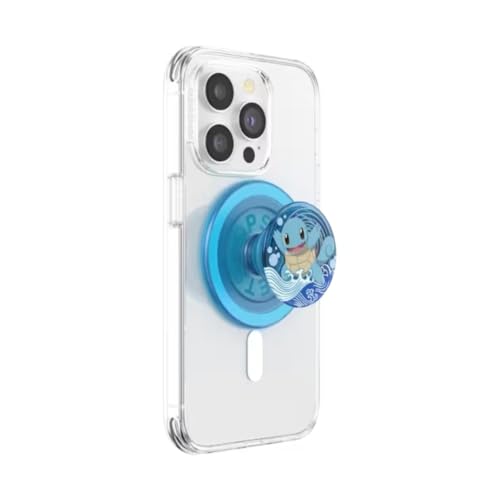 PopSockets Phone Grip for MagSafe, Magnetic Holder- Squirtle Water - color: Squirtle Water, style: MagSafe