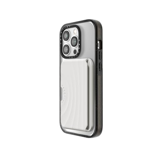 CASETiFY Snappy Ripple Wallet [Campatible with Magsafe] - White - color: White