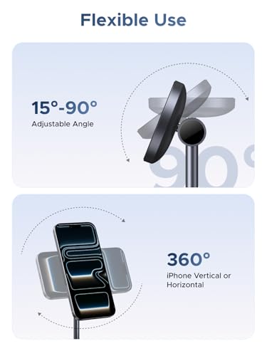 UGREEN Qi2 15W 2-in-1 MagSafe-Compatible Wireless Charging Stand