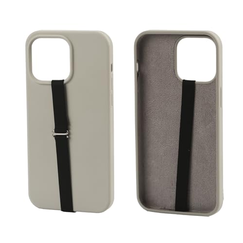 C-Shaped Clip Finger Phone Grip, Silicone Mobile Phone Strap for Phone Case with Clip as Phone Loop Holder
