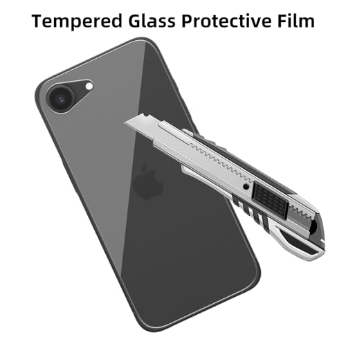 3 Pack Glass Back Screen Protector for iPhone 16E / iPhone SE 4 6.1" - size: iPhone 16E / SE4 2025