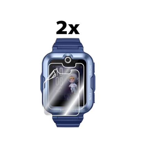IPG Made for Huawei Watch Series Smartwatch Smart Watch Hydrogel Screen Protector (2 Units) Invisible HD Clear Film Anti Scratch Guard-Smooth/Self-Healing/Bubble Free (WATCH KIDS 4 Pro) - size: WATCH KIDS 4 Pro