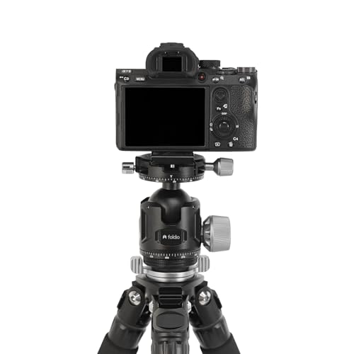 Heavy Duty Lightweight Tripods by foldio foldable studio, Portable Cell Phone & Camera Tripods with Phone Holder, for iPhone, Android, Tripod for Photo Video Shooting (Heavy Duty Tripod - Carbon) - style: Heavy Duty Tripod - HD Carbon