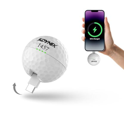 Mini Portable Charger USB C Power Bank 2000mAh Phone Charger Battery Pack Compatible with iPhone 17/17 Air/17 Pro/17 Pro Max/16/16 Plus/16 Pro/16 Pro Max/15 Series, Galaxy Series, Android etc - color: Golf Ball