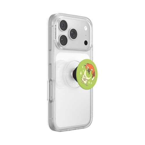 PopSockets Adhesive Phone Grip, Holder- Fox in the Hare - color: The Fox and the Hare, style: Adhesive