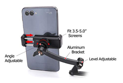 iJDMTOY Behind Tachometer Phone Holder for MINI Cooper Gen2 R55/R56/R60/R61