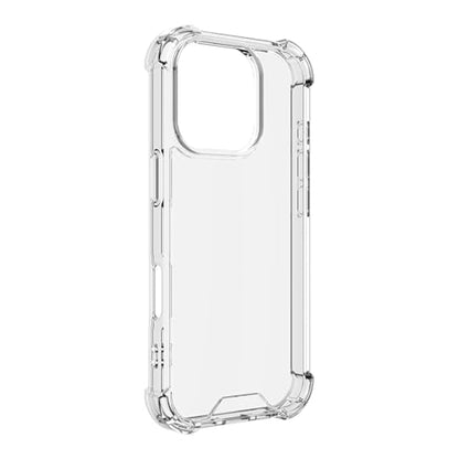 for iPhone 16 Pro Premium Quality Clear Case with Airbags – Hard Shockproof Transparent Cover with Airbag Corners, Strong A+ Military Grade Drop Protection, Anti-Yellowing, Crystal Clear for 16 pro