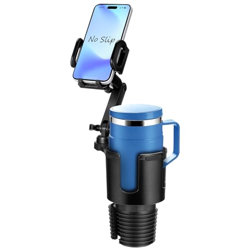 Cup Holder Phone Mount for Car, 2-in-1 Cup Holder Expander with Phone Mount - color: Standard Holder