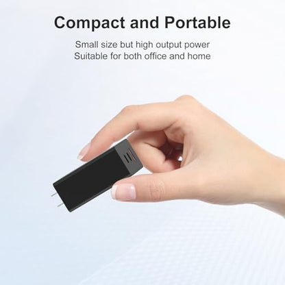 Samsung 65W USB C Charger, 3 Ports GaN Fast Wall Charger Block