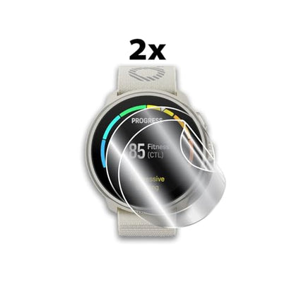 IPG for Suunto Watch Run Hydrogel Screen Protector (2 Units) Invisible HD Clear Film Anti Scratch Guard-Smooth/Self-Healing/Bubble for Run