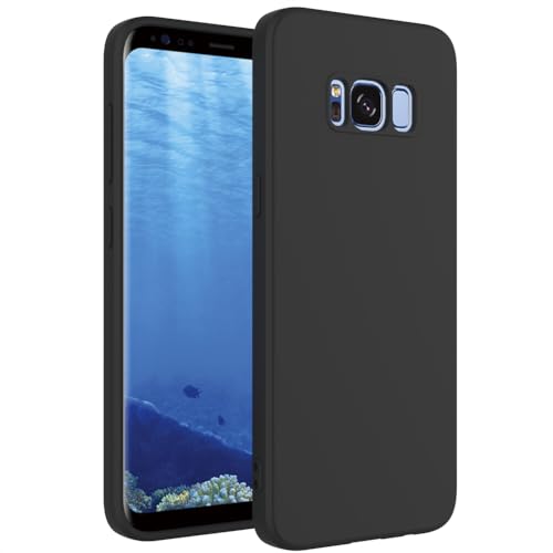 for Samsung Galaxy S8 Plus Case Black, Scratch Resistant with Soft Touch, Slim Thin Phone Cover for Samsung Galaxy S8 Plus - color: Black, size: S8 Plus