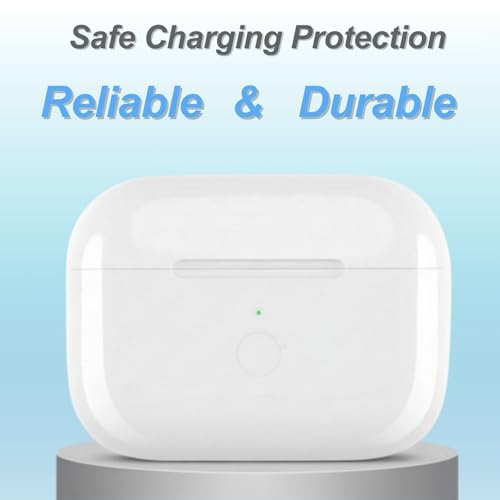 Replacement Charging Case for AirPod Pro 2 and Pro 1 gen, Wireless Charging Cases Compatible with AirPod Pro 1st / 2nd, Wired and Wireless Charging, Bluetooth Pairing Sync, USB C Port