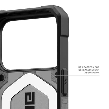 URBAN ARMOR GEAR UAG Designed for iPhone 17 Pro Case Pathfinder Clear - Compatible with MagSafe Military Grade Protective Cover, Ash/Black - color: Pathfinder Clear - Ash/Black