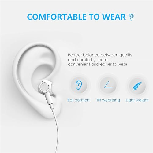 USB C Headphones for iPhone 17/16/15 Pro Max Plus Earbuds,Type C Earphones