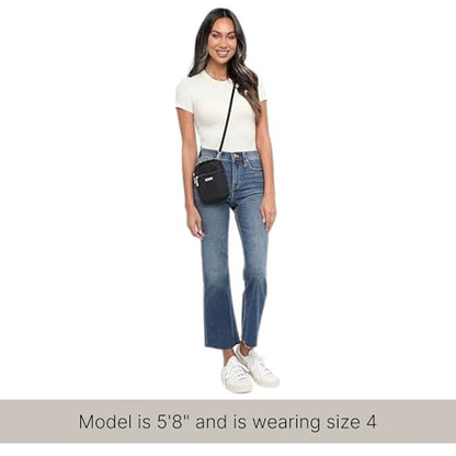 Baggallini Women's Essential Mini Crossbody Bag - color: Black