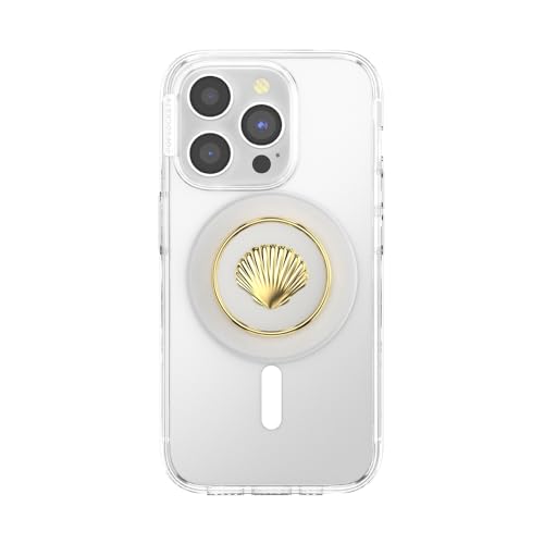 PopSockets Phone Grip for MagSafe, Magnetic Holder- Enamel Venus White - color: Venus White, style: MagSafe
