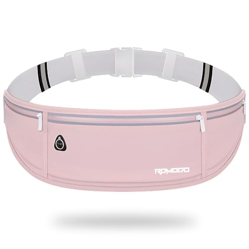 Running Belt Fanny Pack for Women, Water Resistant Waist Pack, Pink - color: 02-Pink