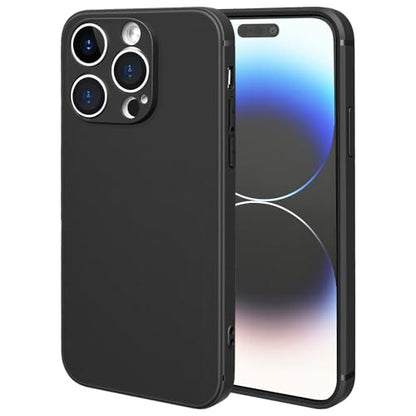 FanTEK Phone Case Compatible with iPhone 14 Pro Max Case, Anti-Scratch & Fingerprint Phone Case Protective Cover, Matte Black - size: iPhone 14 Pro Max