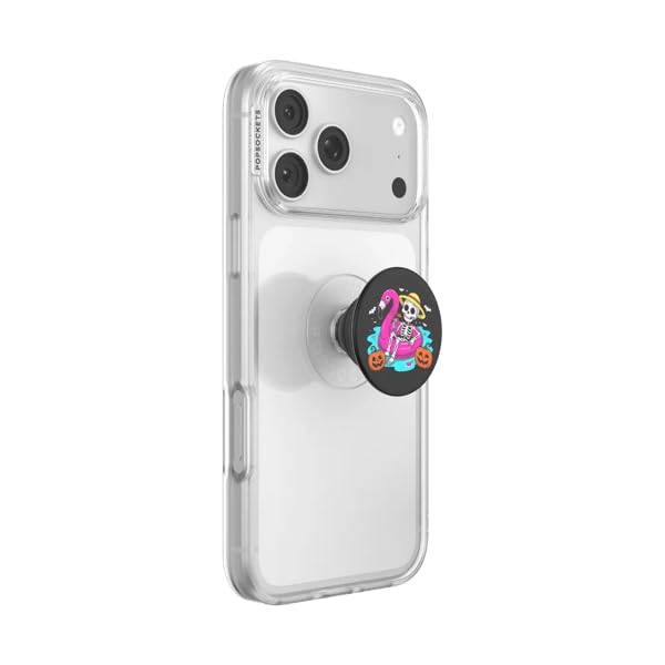 PopSockets Adhesive Phone Grip, Holder- Skelly Chill - color: Skelly Chill, style: Adhesive