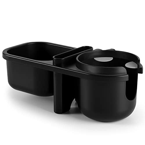 Accmor Stroller Cup Holder, Drinks Holder Bike Walker Wheelchair - color: Tray Phone Holder-Black