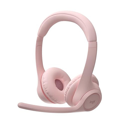 Logitech Zone 300 Wireless Bluetooth Headset with Noise Canceling - Rose - color: Rose