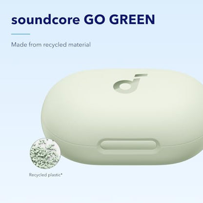 Soundcore by Anker Space A40 Adaptive Active Noise Cancelling Earbuds - color: Green