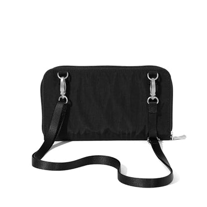 Baggallini Rfid Phone Wallet Crossbody - color: Black
