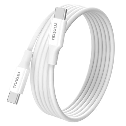 3FT USB C to USB C Cable, 60W Fast Charging, for iPhone 17/16 Series, Samsung S24/S23/S22 Ultra, Google Pixel 8/7/6, iPad Pro/Air, MacBook, CarPlay, White - color: White, size: 3FT C to C