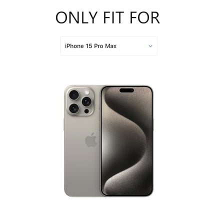 1PC Clear Soft TPU Silicone Case for iPhone 15 Pro Max | Clear Flexible Back Cover Made of Soft TPU/Silicone Rubber with Precise Rear Camera Cutouts - color: For iPhone 15 Pro Max