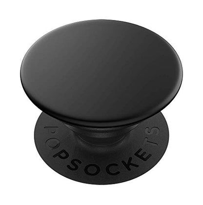 PopSockets Adhesive Phone Grip, Holder- Aluminum Black - color: Alum Black, style: Adhesive