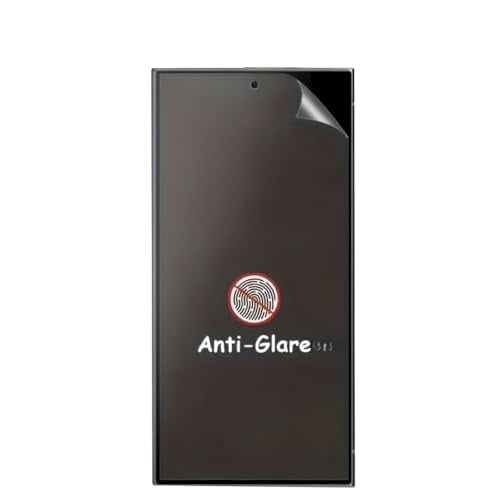 Anti-fingerprint Matte Hydrogel Film for Samsung Galaxy S26 Ultra 5G 6.9" 2026 Flexible Screen Protector TPU Fingerprint Unlock Anti-Glare Anti-reflective Not Tempered glass - color: S26 Ultra 5G 6.9" 2026