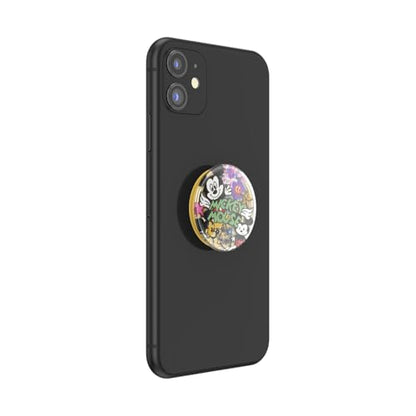 PopSockets Adhesive Phone Grip, Holder- Mickey Doodle - color: Mickey Doodle, style: Adhesive