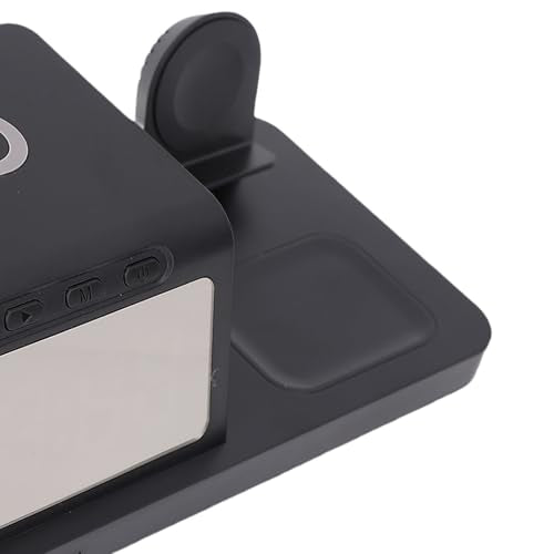 15W Fast Charging Station, Multifunctional Wireless Charger, Portable Charger Base for Phone, Watch & Earbuds, Support 3 Devices Charging