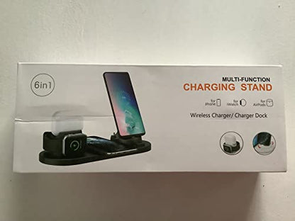 6 in 1 Multi-Function Charging Stand