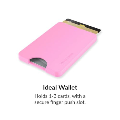 VELVET CAVIAR compatible with MagSafe Wallet - Magnetic Card Holder Wallet for iPhone 12/13/14/15 (Pink) - color: Pink
