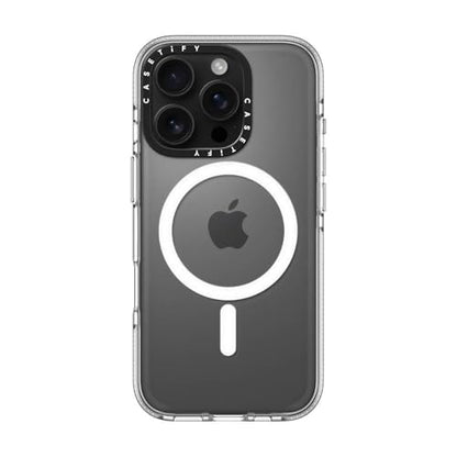 CASETiFY for iPhone 16 Pro Case - Impact Clear Compatible with MagSafe | Not Yellowing | 6.6 ft. 3x Military Grade Drop Protection | Clear - color: Clear, size: Iphone 16 Pro (6.3")