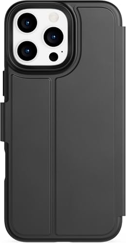Tech21 EvoLite Wallet for iPhone 16 Pro Max 3 Card Slot Wallet - Impact Protection Case - in Black - color: Black, size: iPhone 16 Pro Max