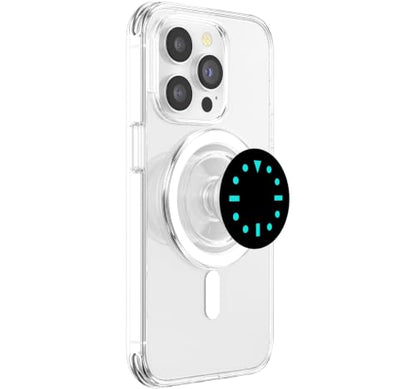 Iconic Watch Dial for Watch Enthusiasts PopSockets PopGrip for MagSafe - style: Magnetic PopGrip